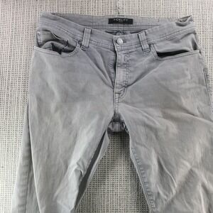 Fidelity Jeans Mens 33x30 Gray Light Wash Straight Leg Stretch Denim Pants